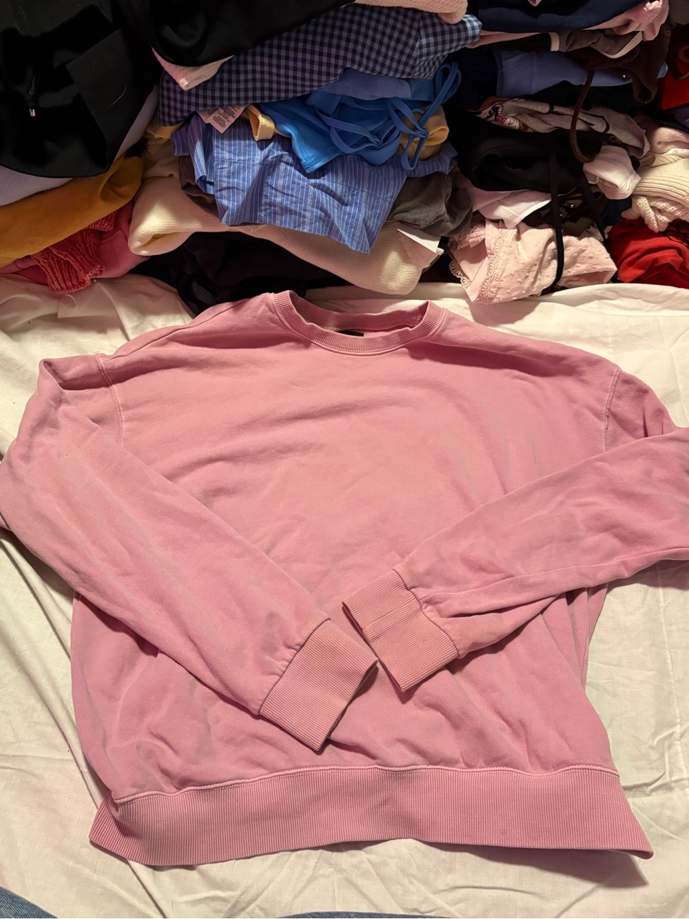Tilly's Pink Crewneck Sweatshirt